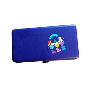 CABOODLES Mini Purple‎ Travel Cosmetic Jewelry Organizer 1990's VTG Y2K 290846